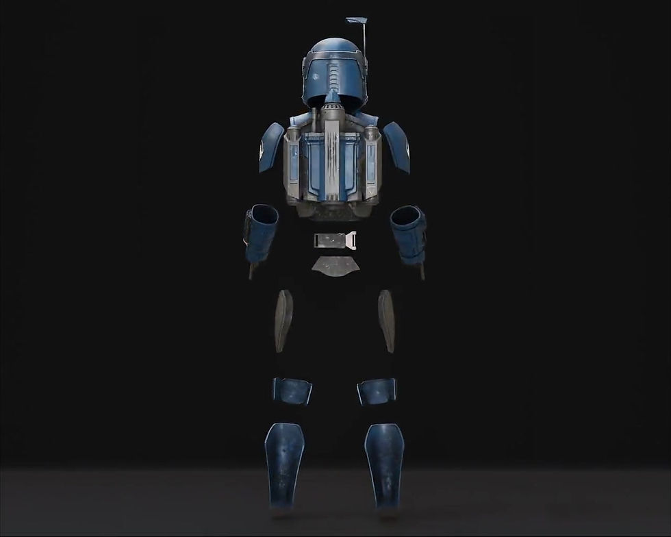 Thumbnail: Bo-Katan Armor Set | Raw DIY Physical Kit | Scaled to fit