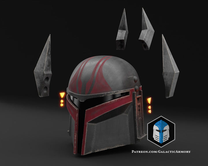 Thumbnail: Raw DIY Helmet Accessory for Gar Saxon Helmet | Scale to Fit