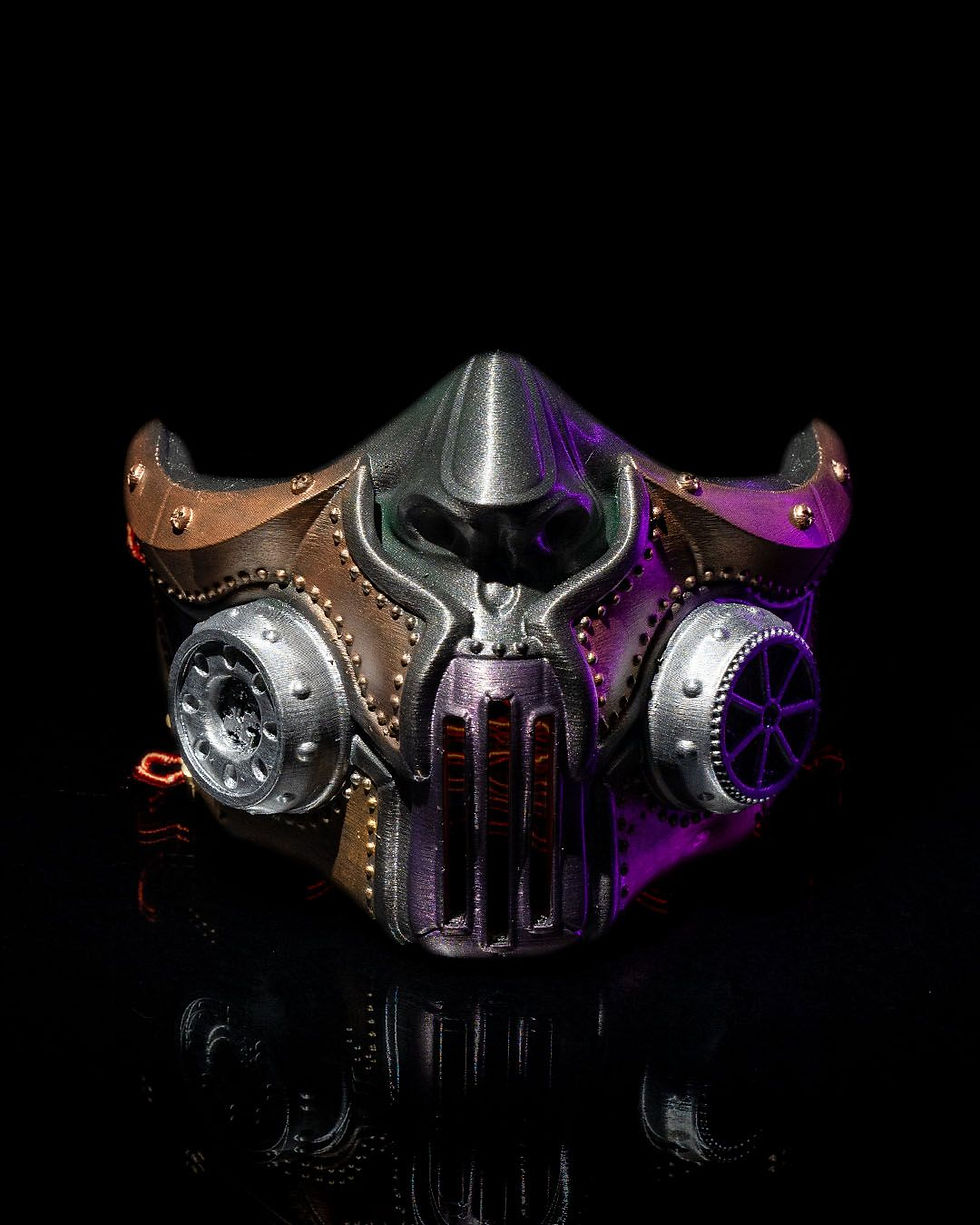 Steampunk Mask | Raw DIY Kit | Wearable Accessory