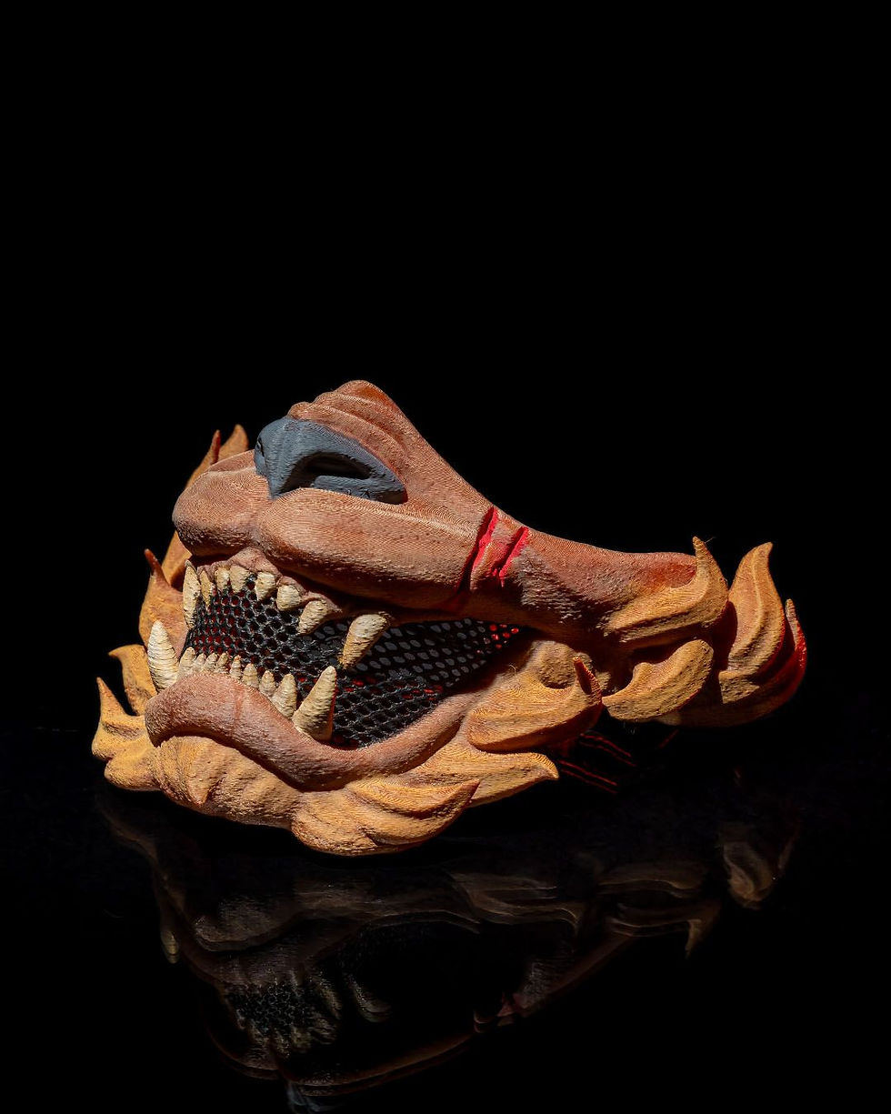 Thumbnail: Lion Mask | Raw DIY Kit | Wearable Accessory