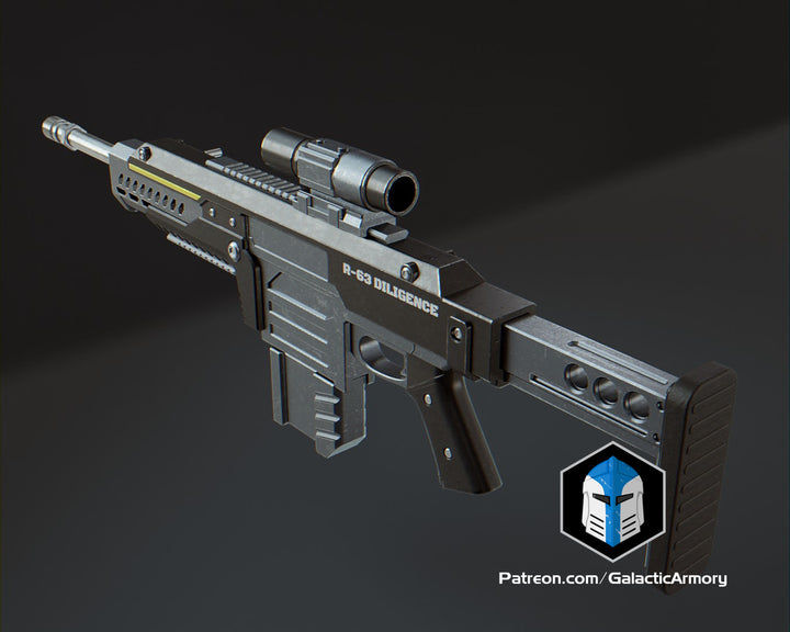 Thumbnail: Diligence Blaster for Your Helldivers 2 Costume| Raw DIY Parts Kit