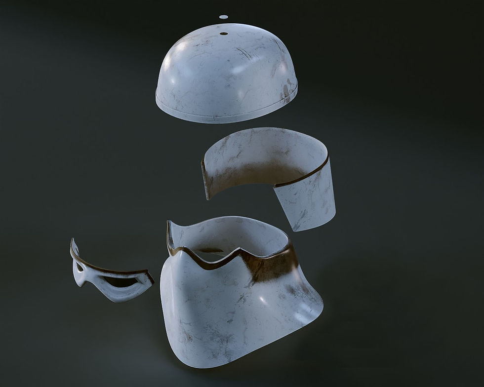 Thumbnail: Snow Trooper Helmet and Armor | Scaled to Fit