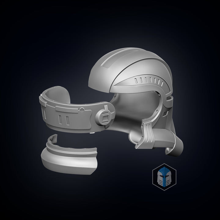 Thumbnail: Raw DIY Helmet Accessory for Bad Batch Echo Helmet | Scale to Fit
