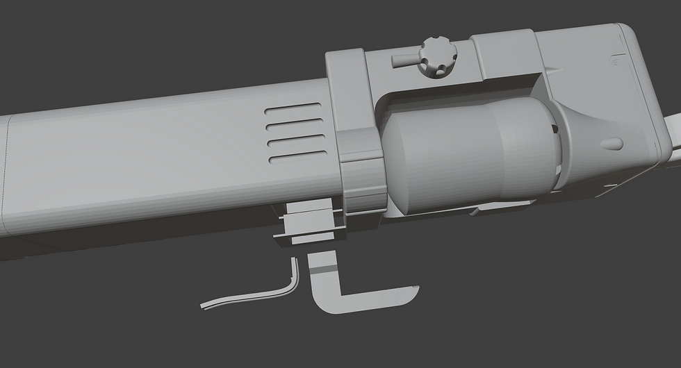 Thumbnail: AER12 Laser Rifle Accessory for Fallout Universe Costumes | Raw DIY Parts Kit