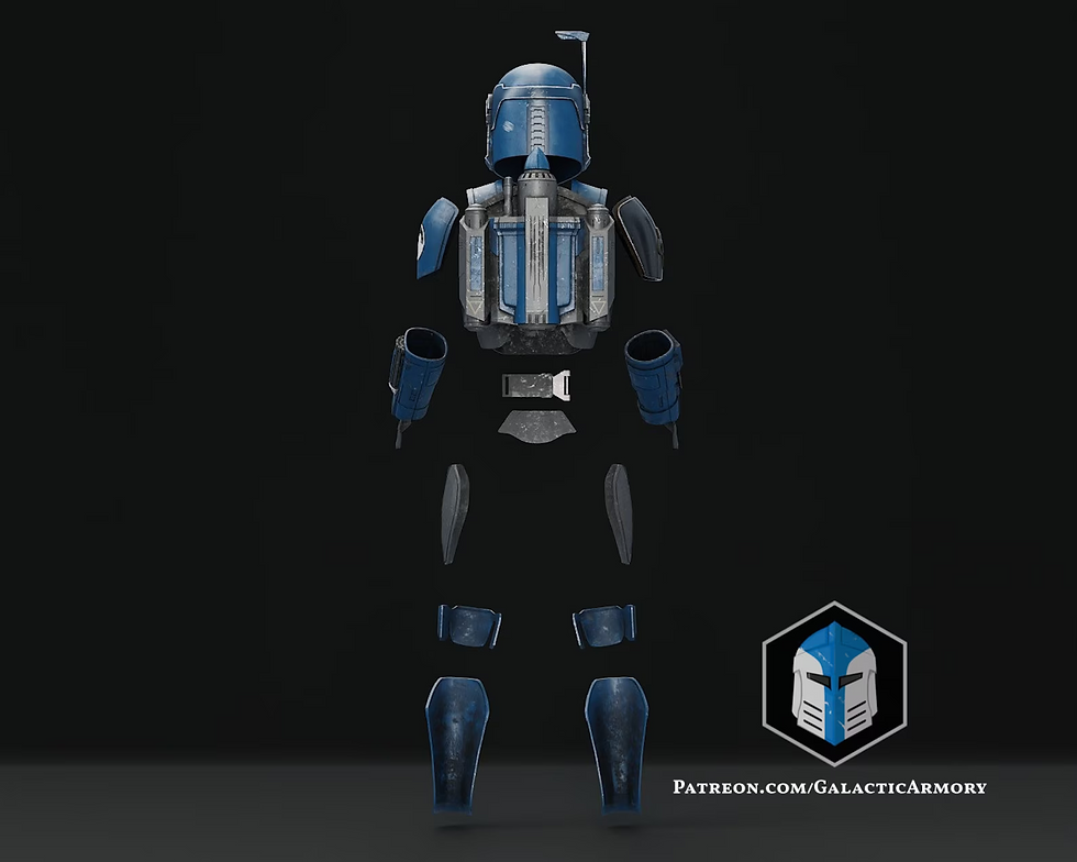 Thumbnail: Bo-Katan Armor Set | Raw DIY Physical Kit | Scaled to fit