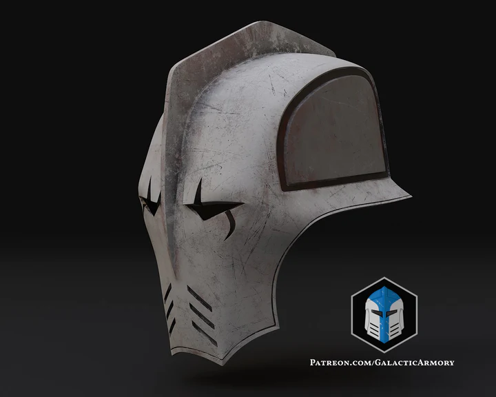 Thumbnail: Raw DIY Helmet Accessory for Durge Bounty Hunter Helmet | Scaled to Fit