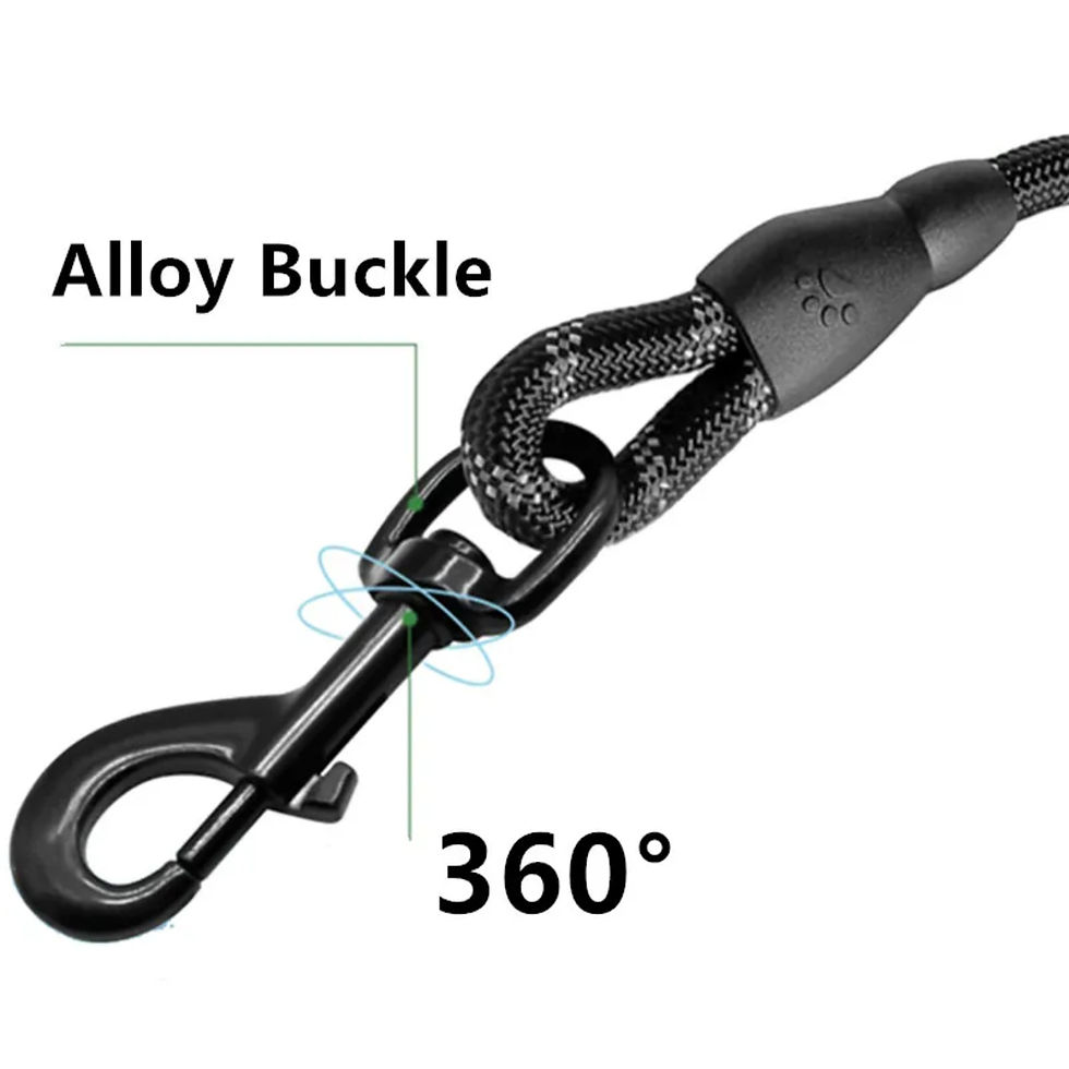 Thumbnail: Dog Leash Short Leashes for Large Dog Walking Reflective Dogs Leash Comfortable 