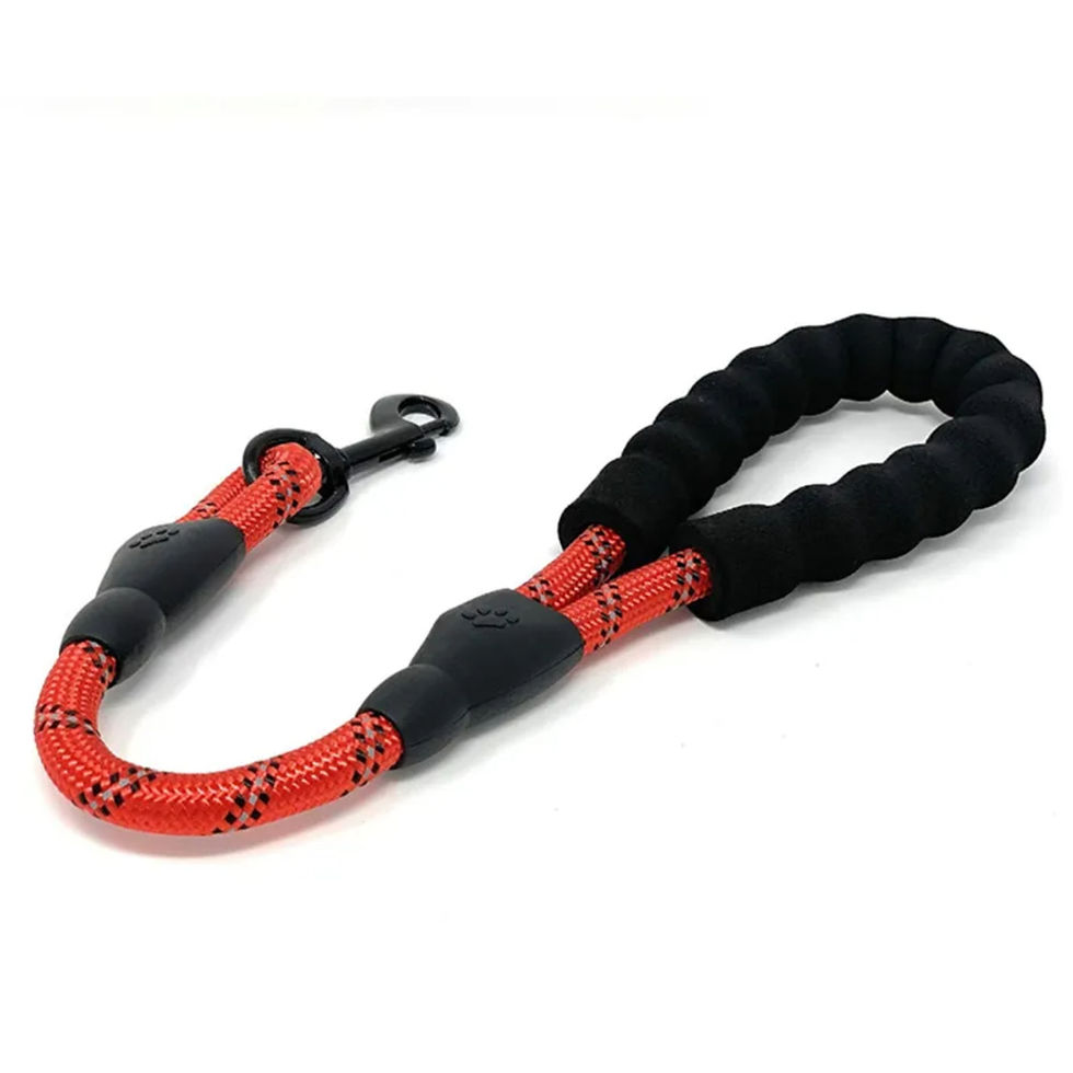 Thumbnail: Dog Leash Short Leashes for Large Dog Walking Reflective Dogs Leash Comfortable 