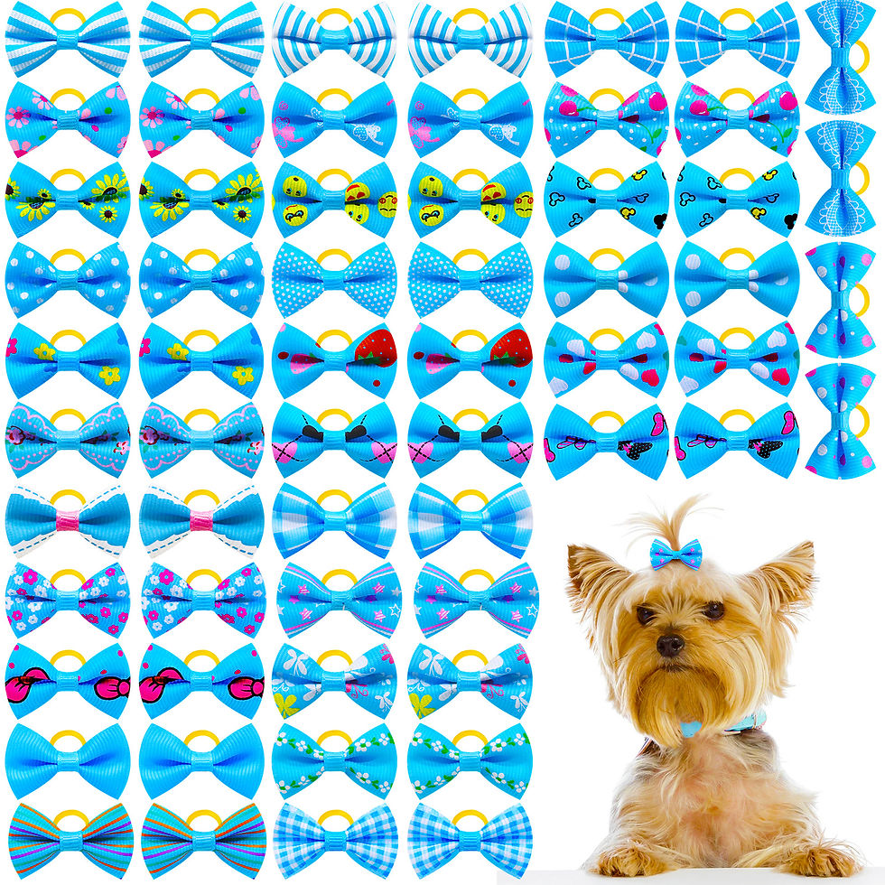 Thumbnail: 30PCS  Pet Dog Cat Puppy Grooming Bows Pet Hair Accessories Decorate Hair for Sm