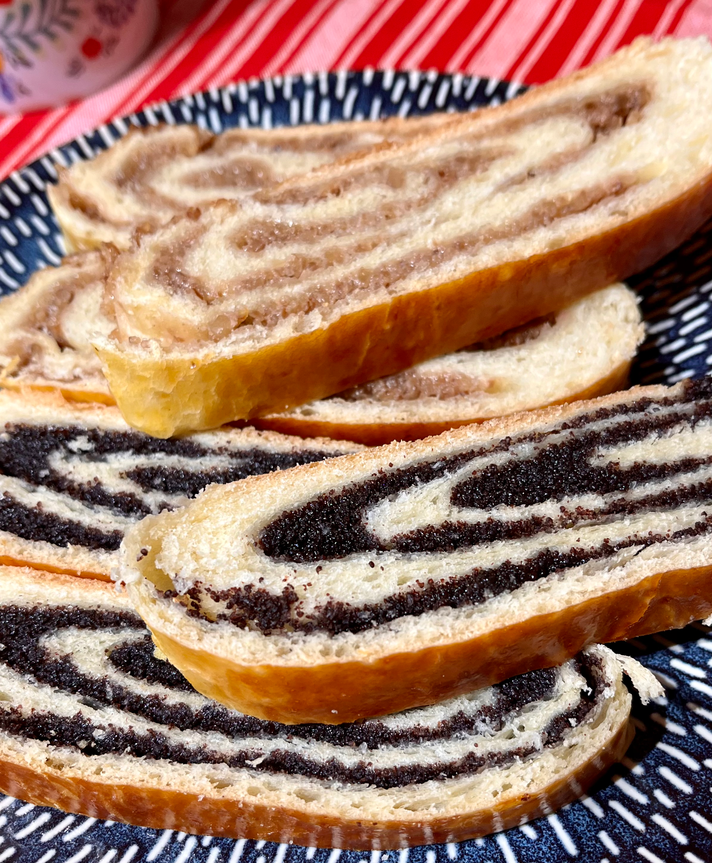 Poppy Seed & Walnut Roll