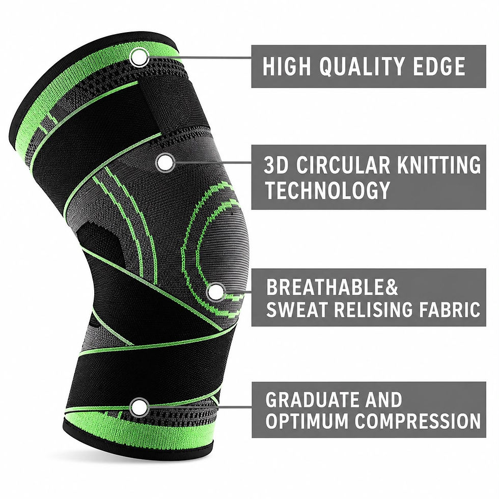 Thumbnail: Outdoor Basketball Knee Pads for Men and Women