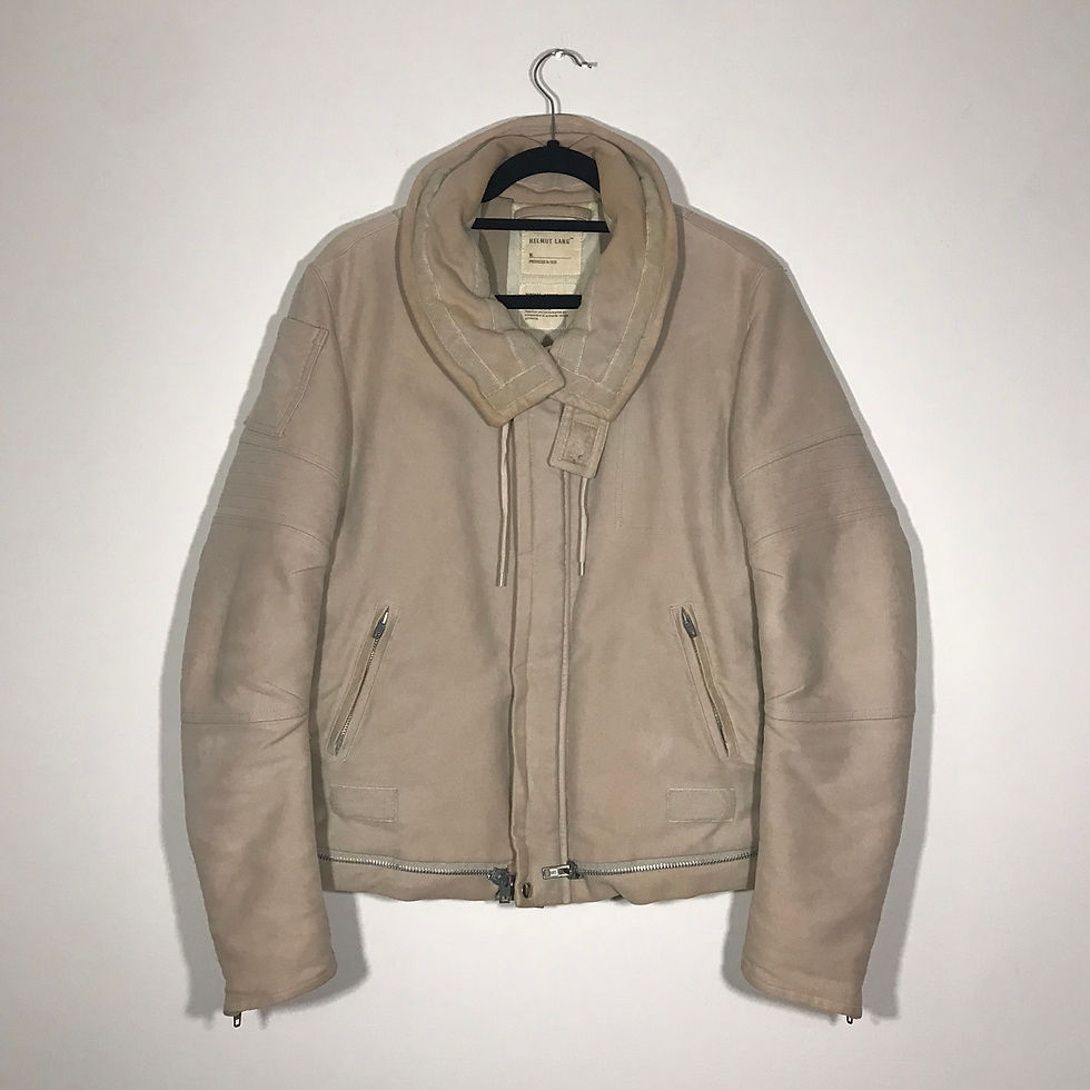 Helmut Lang FW1999 Moleskin Astro Jacket