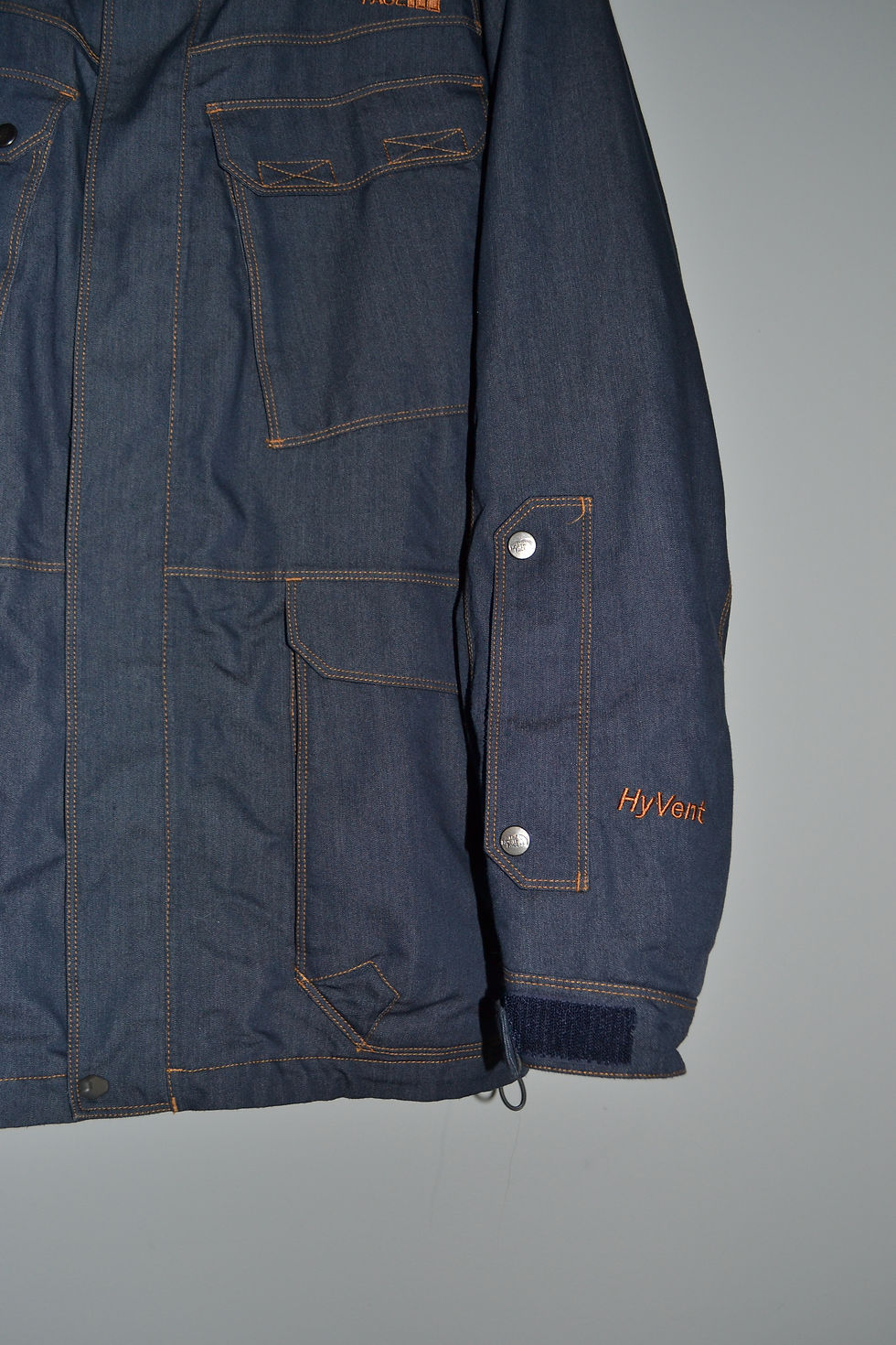 Thumbnail: The North Face 2000s Chambray Denim Parka