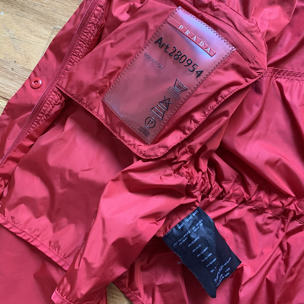 Thumbnail: Prada Sport Nylon Wing Short Jacket