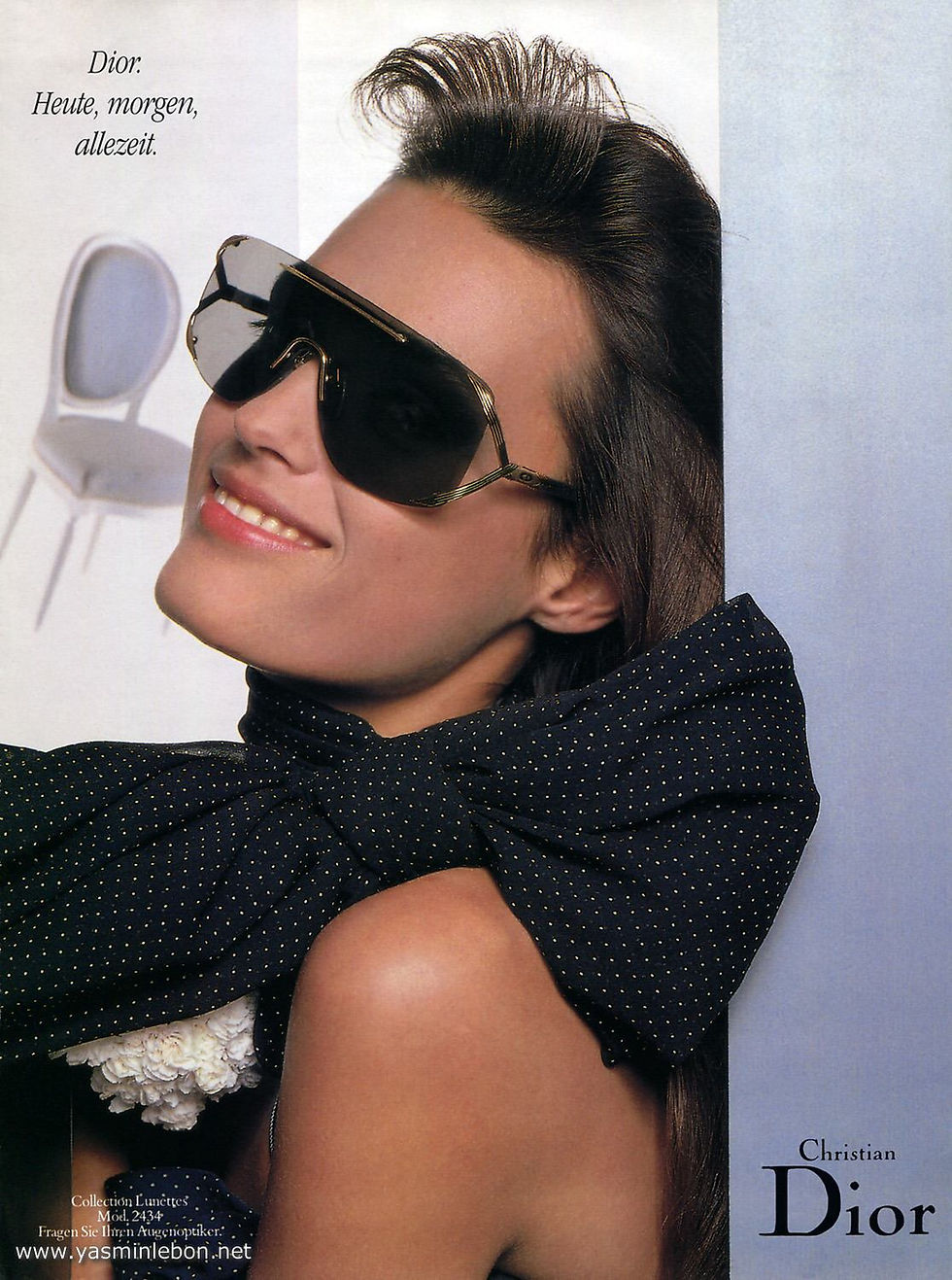 Thumbnail: Christian Dior SS1989 Shield Sunglasses
