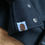 Thumbnail: Bape Mid-2000s NFS Patched Staff Leather Sleeved Varsity Jacket