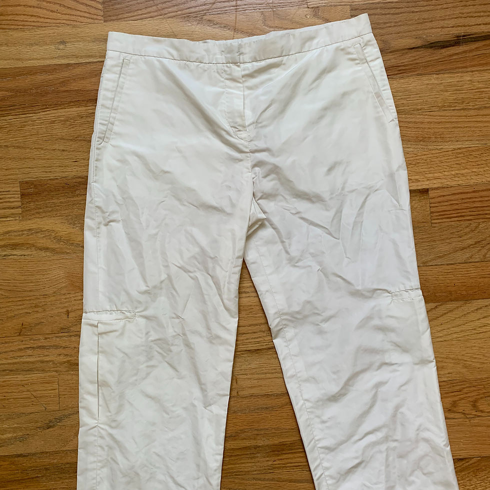 Thumbnail: Jil Sander Silk Skinny Astro Pants