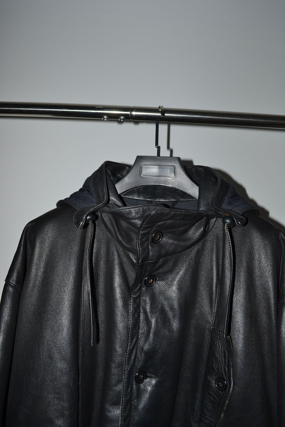 Thumbnail: Marithé + François Girbaud 1980s Leather Parka