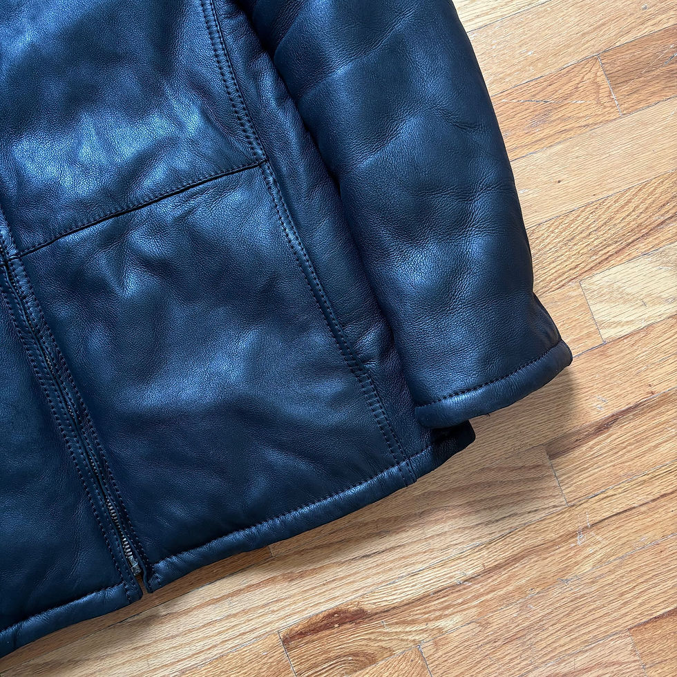 Thumbnail: Gucci FW2001 by Tom Ford Lambskin Shearling Aviator Jacket