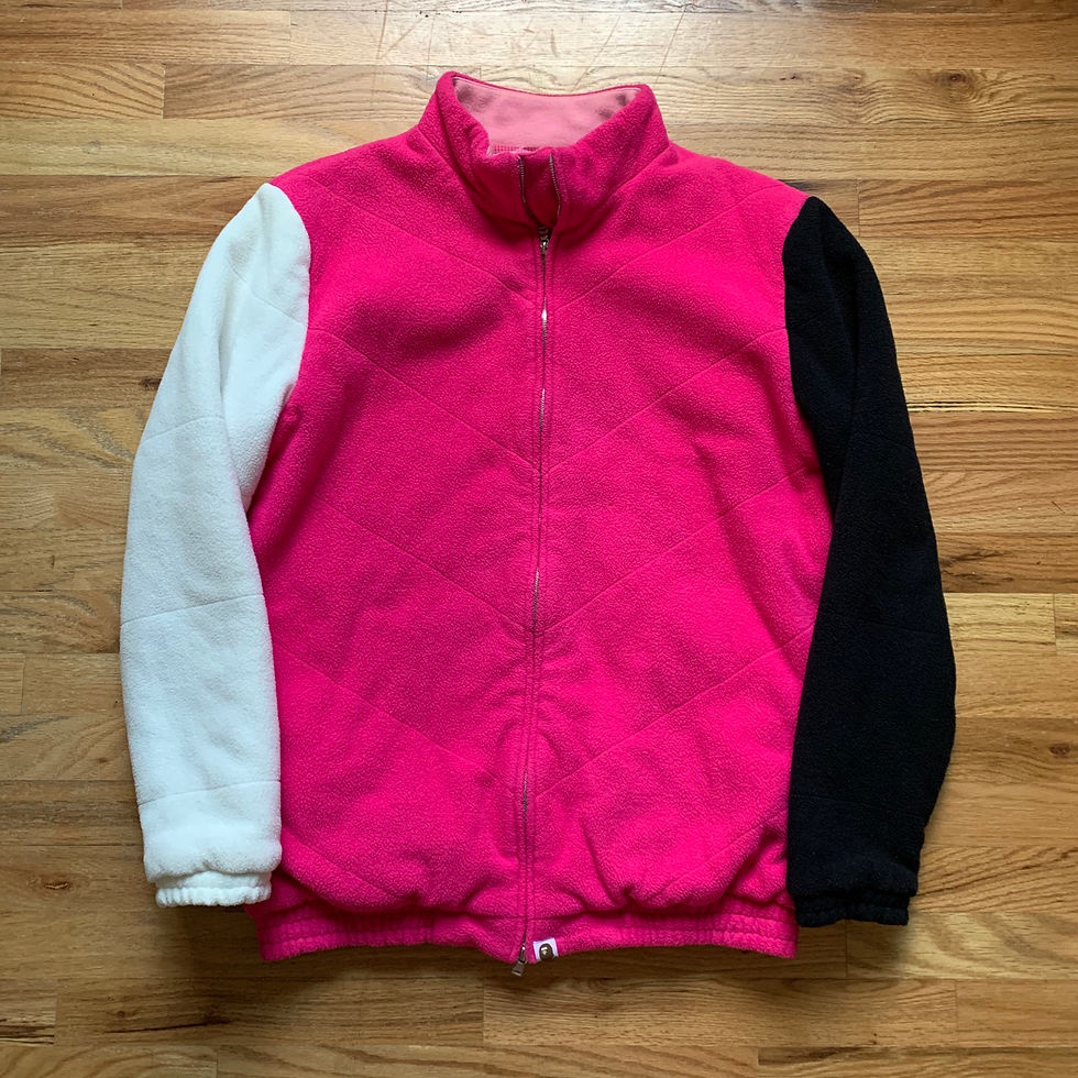 Thumbnail: Bape Mid-2000s Tri-Tone Fleece Jacket