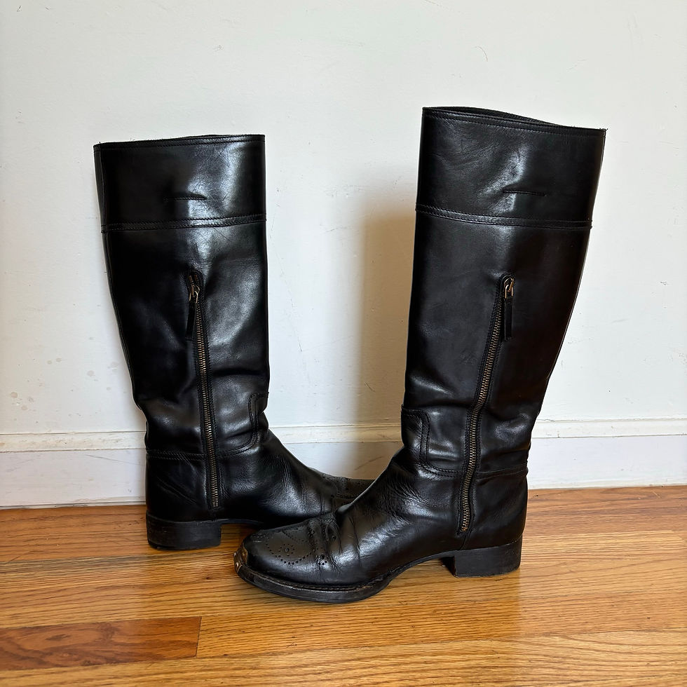 Thumbnail: Miu Miu FW2006 Steel Toe Western Boots