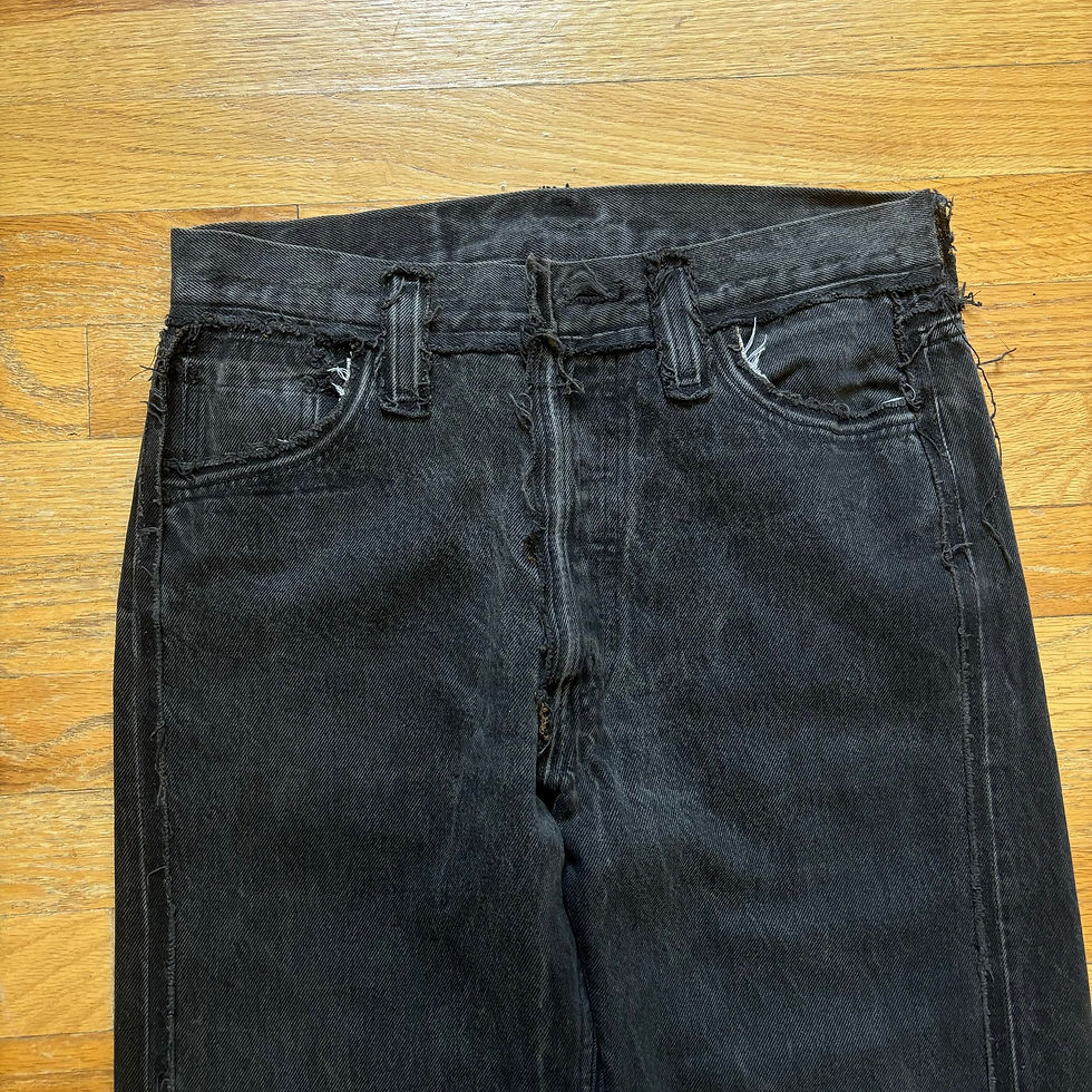 Thumbnail: Maison Margiela c. 2000 Heat Sealed Artisanal Jeans