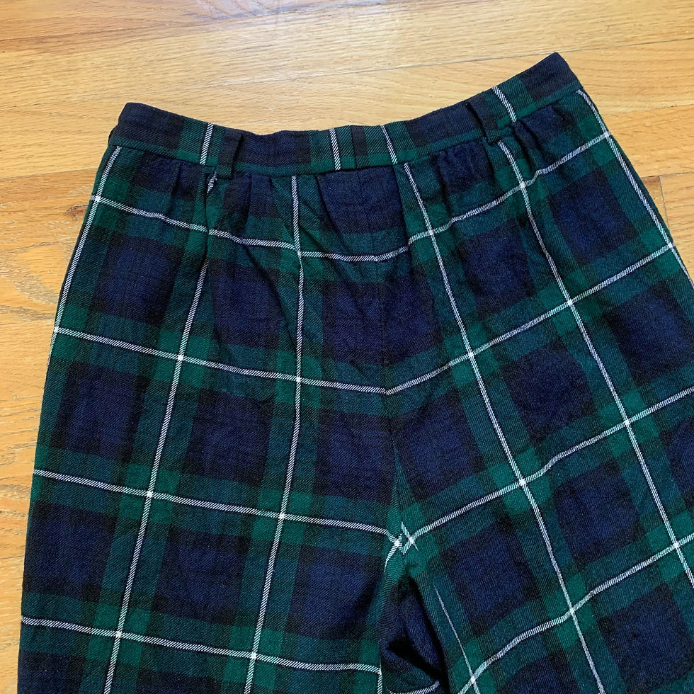 Thumbnail: Comme Des Garcons Comme Des Garcons Pleated Tartan Shorts