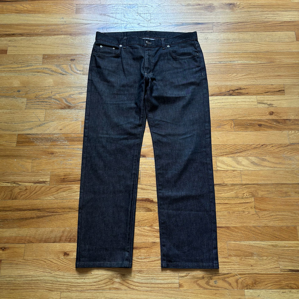 Thumbnail: Gucci by Tom Ford c. 2001 Dark Wash Slim Straight Jeans