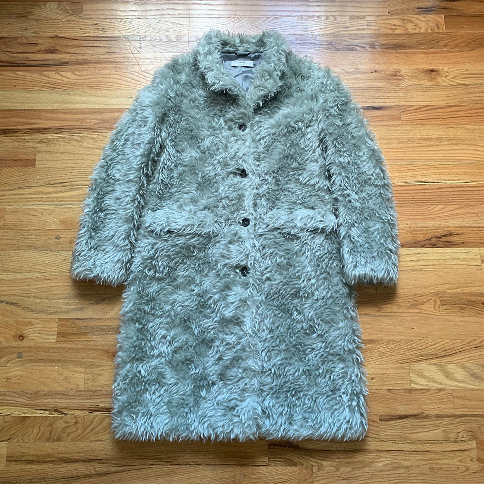 Prada FW2007 Mohair Teddy Fur Coat