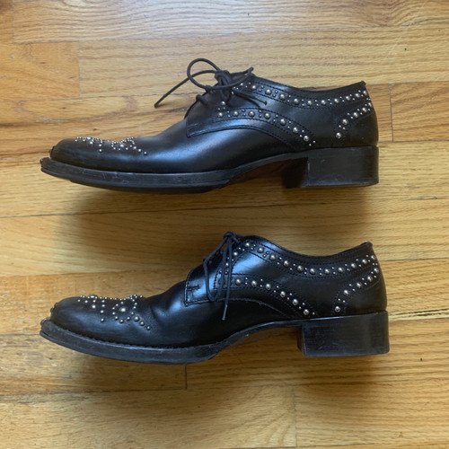 靴 Miu Miu FW2006 Studded Derby Miu Miu FW2006 Studded Derby Shoes | thesonofsex