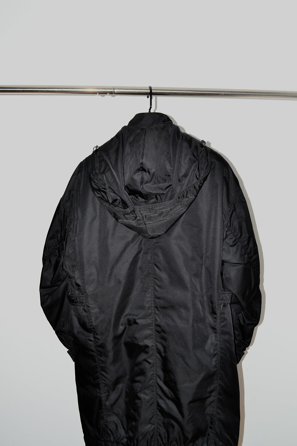 Thumbnail: Prada Early 2000s Nylon Bomber Parka Coat