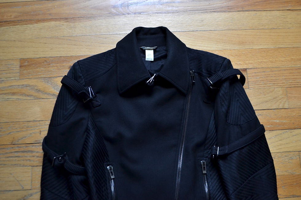 Thumbnail: Versace FW2003 Bondage Moto Jacket