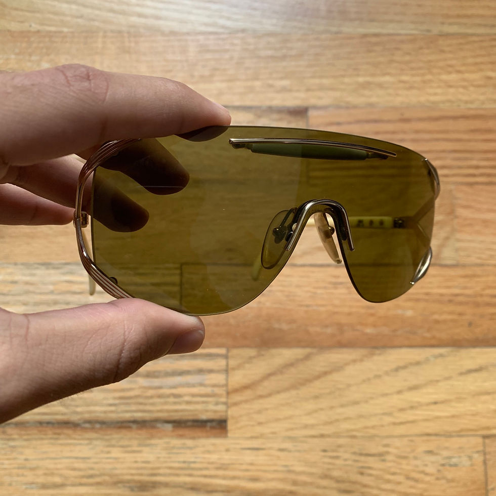 Thumbnail: Christian Dior SS1989 Shield Sunglasses