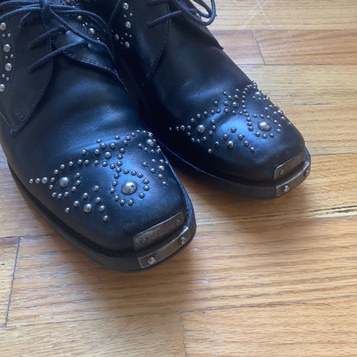 靴 Miu Miu FW2006 Studded Derby Miu Miu FW2006 Studded Derby Shoes | thesonofsex