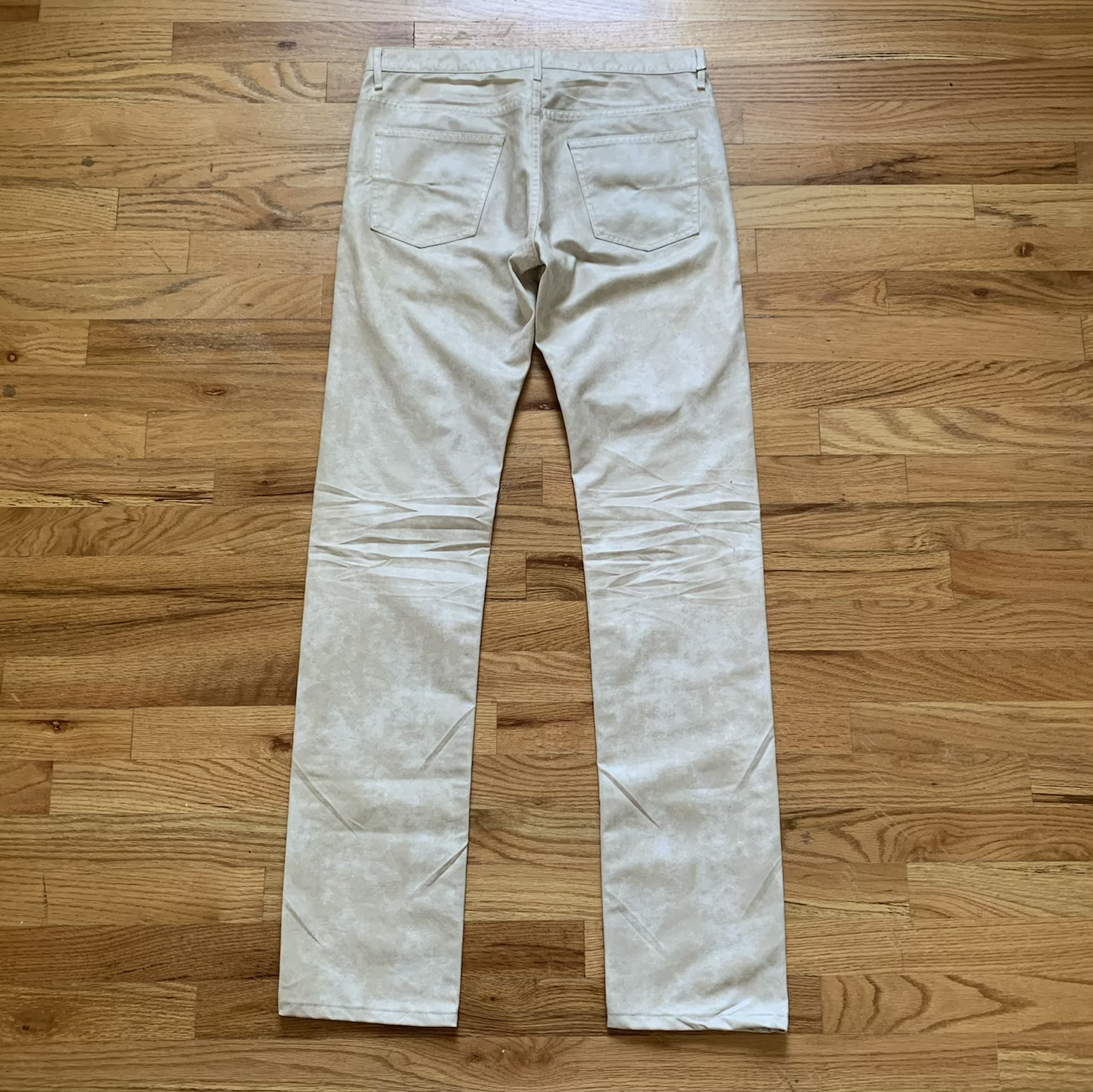 Dior Homme FW2003 Luster Waxed Jeans 