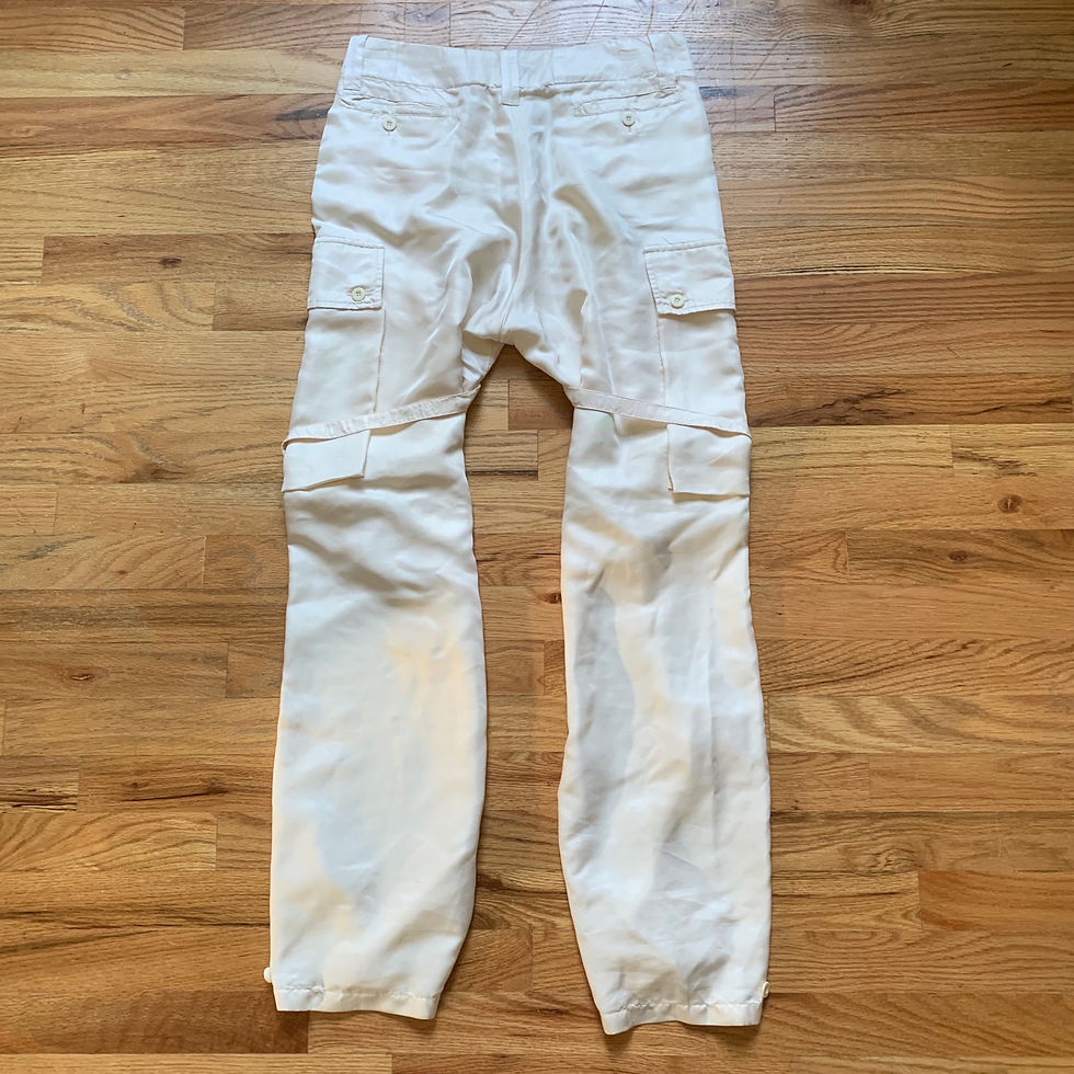 Thumbnail: Gucci by Tom Ford SS2001 Silk Bondage Cargo Pants