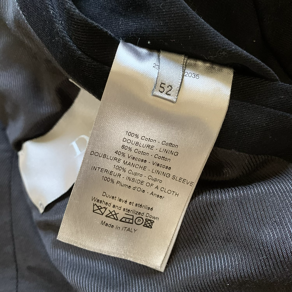 Thumbnail: Dior Homme KVA-era Double Breasted Puffer