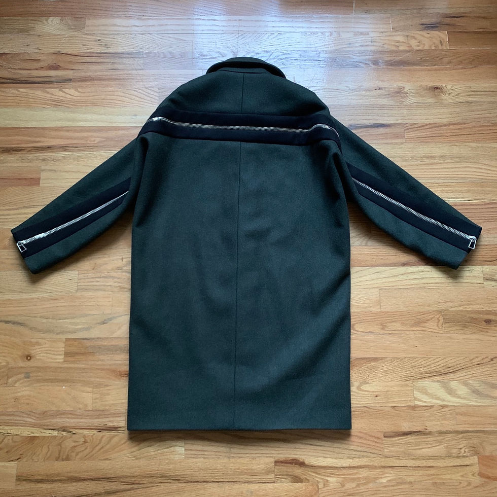 Thumbnail: Balenciaga FW2014 Backzip Coat