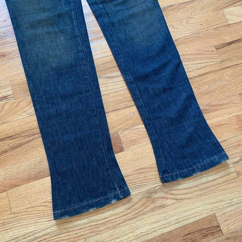 Thumbnail: Gucci by Tom Ford FW2001 G Logo Dirt Wash Jeans