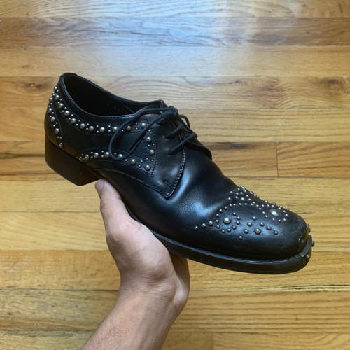 靴 Miu Miu FW2006 Studded Derby Miu Miu FW2006 Studded Derby Shoes | thesonofsex