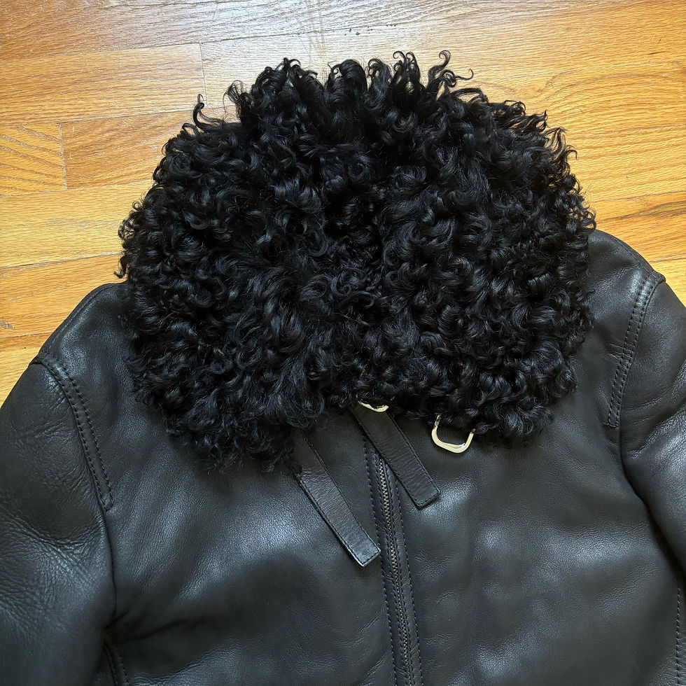 Thumbnail: Gucci FW2001 by Tom Ford Lambskin Shearling Aviator Jacket