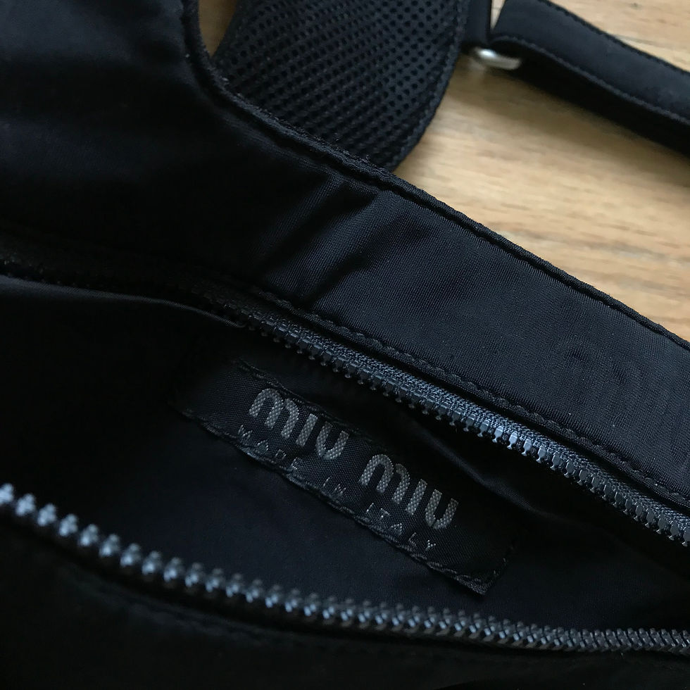 Thumbnail: Miu Miu SS1999 Backpack/Chest Rig