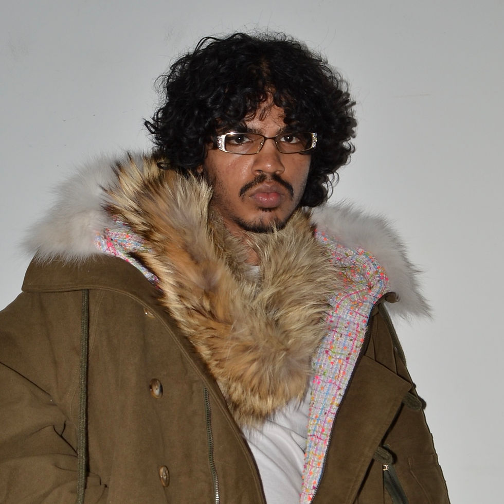 Thumbnail: Christian Dior by John Galliano c. 2002 Coyote Fur Stole