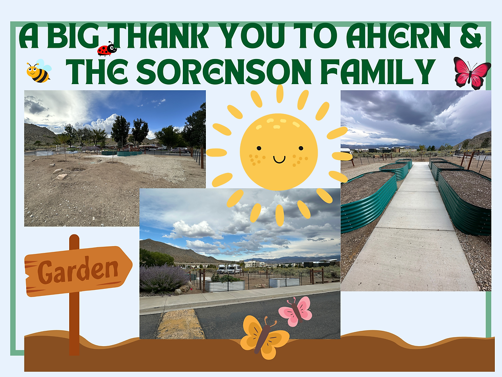 Planting joy: honoring your gift to us!