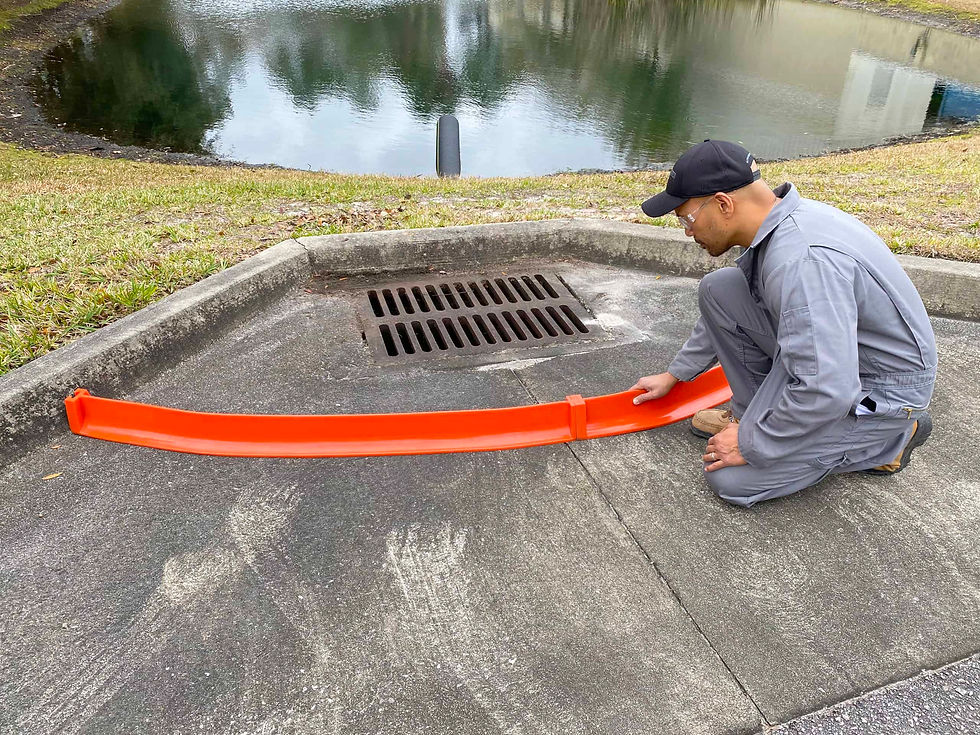 Thumbnail: Ultra-Spill Berm Plus - 5 Foot Length - 4 1/2"H