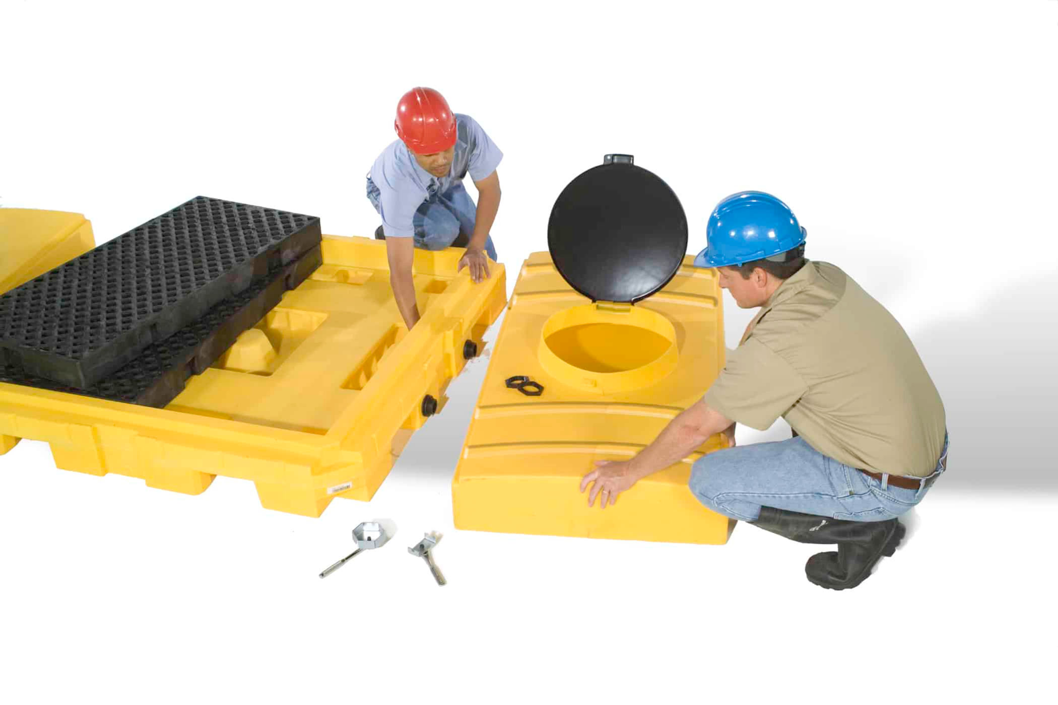 IBC Spill Pallet, Modular Expansion Tank