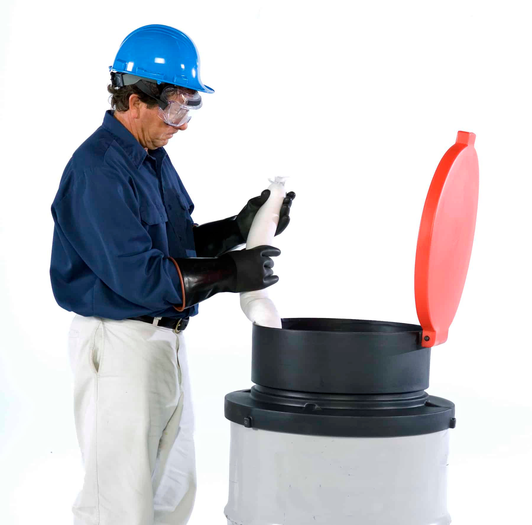 drum funnel open head