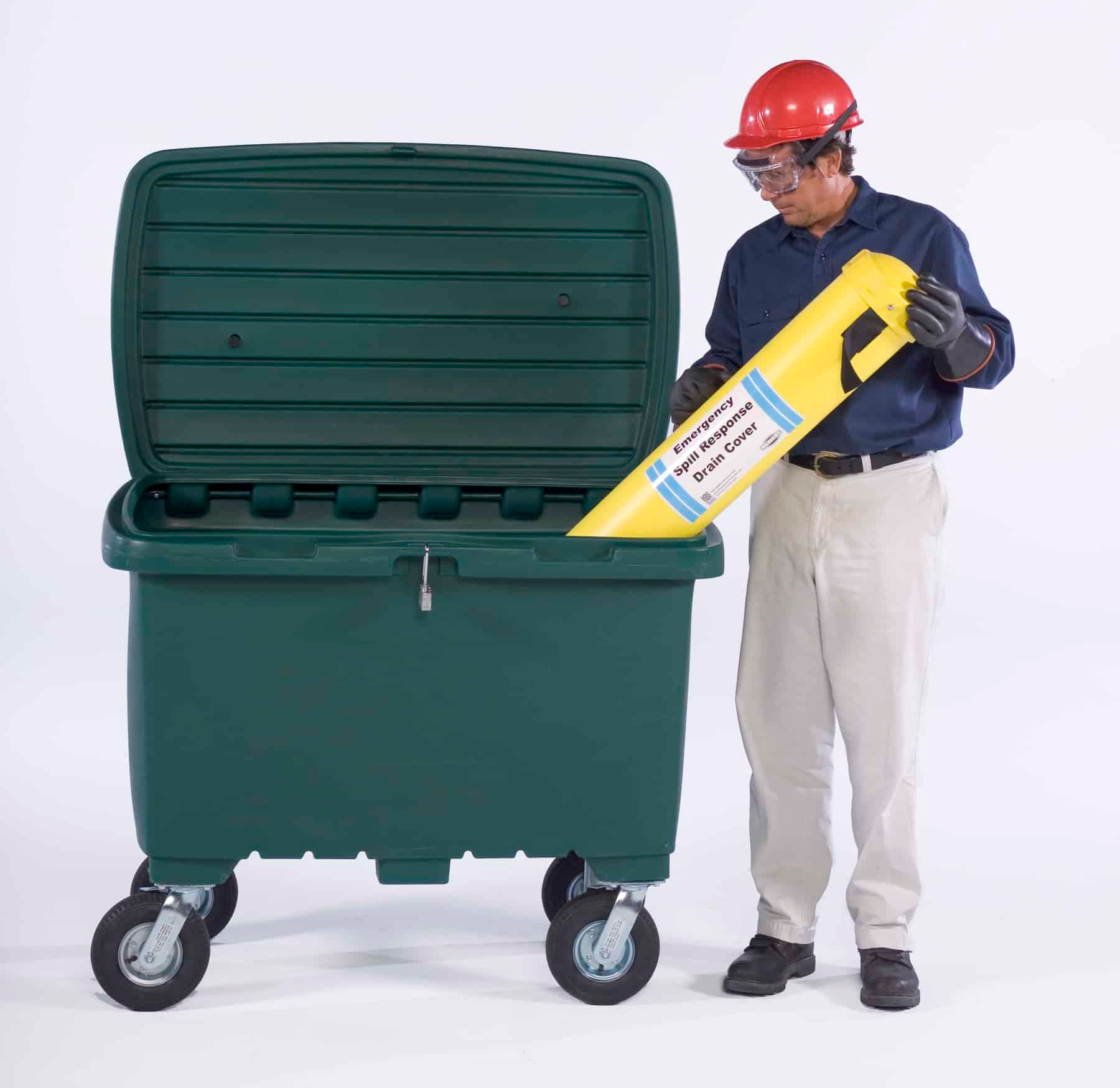 Utility Box - 15 cubic foot capacity - 8" pneumatic wheels