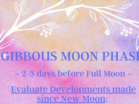 Gibbous Moon: Dark Night of the Soul or Roots to Inner Growth?