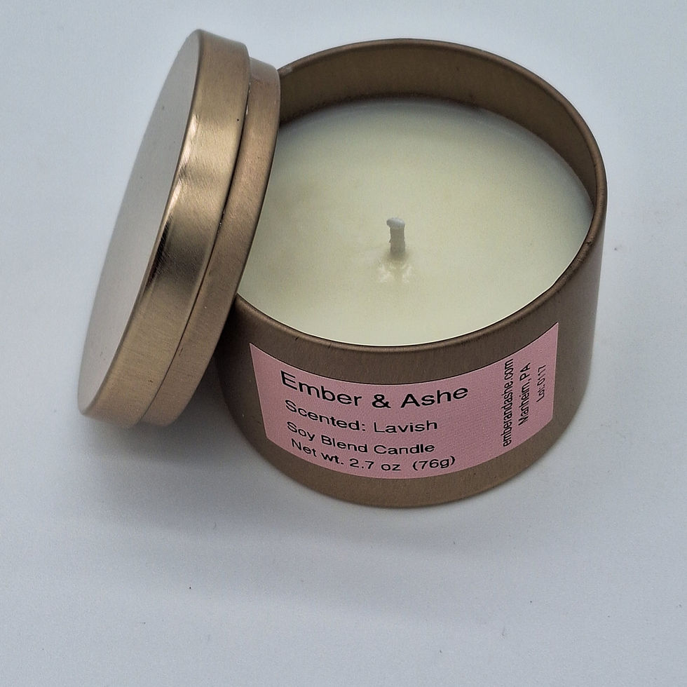 Lavish Scent Candle soy beeswax blend candle aromatherapy candle